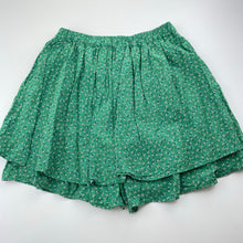 Load image into Gallery viewer, Girls UNIQLO, lightweight floral shorts / skort, adjustable, EUC, size 11-12,  