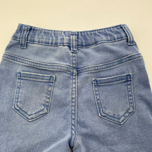 Load image into Gallery viewer, Girls Babe, stretchy denim shorts, elasticated, FUC, size 4-5,  