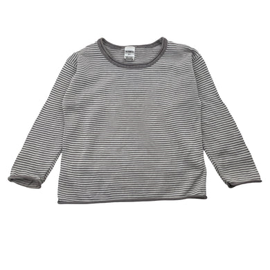 Unisex BONDS, knit cotton long sleeve tee / top, FUC, size 2,  