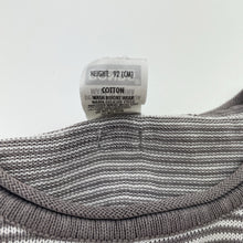 Load image into Gallery viewer, Unisex BONDS, knit cotton long sleeve tee / top, FUC, size 2,  