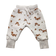 Load image into Gallery viewer, Unisex Dymples, quilted pants / bottoms, elasticated, EUC, size 000,  