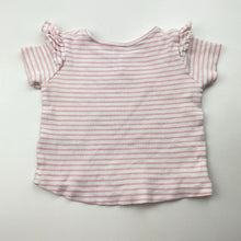 Load image into Gallery viewer, Girls Dymples, ribbed organic cotton blend top, FUC, size 00,  