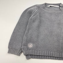 Load image into Gallery viewer, Boys Chateau de Sable, grey knit sweater / jumper, FUC, size 4,  