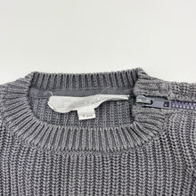 Load image into Gallery viewer, Boys Chateau de Sable, grey knit sweater / jumper, FUC, size 4,  