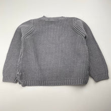 Load image into Gallery viewer, Boys Chateau de Sable, grey knit sweater / jumper, FUC, size 4,  