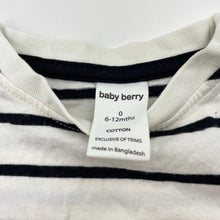 Load image into Gallery viewer, Boys Baby Berry, soft cotton tee / top, EUC, size 0,  
