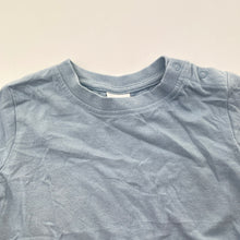 Load image into Gallery viewer, Boys Baby Berry, blue cotton tee / top, EUC, size 0,  