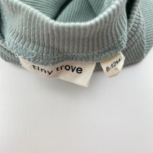 Load image into Gallery viewer, Unisex Tiny Trove, ribbed cotton short sleeve top, EUC, size 0,  