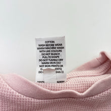 Load image into Gallery viewer, Girls Target, waffle cotton long sleeve top, EUC, size 3-4,  