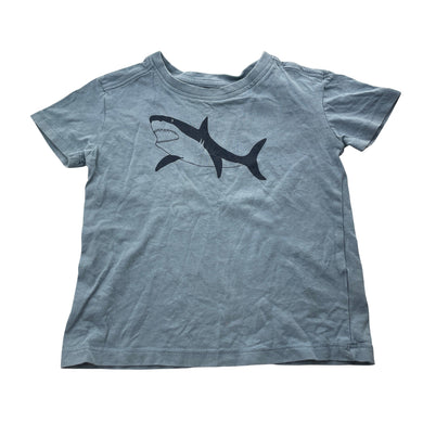 Boys Anko, cotton tee / top, shark, GUC, size 2,  