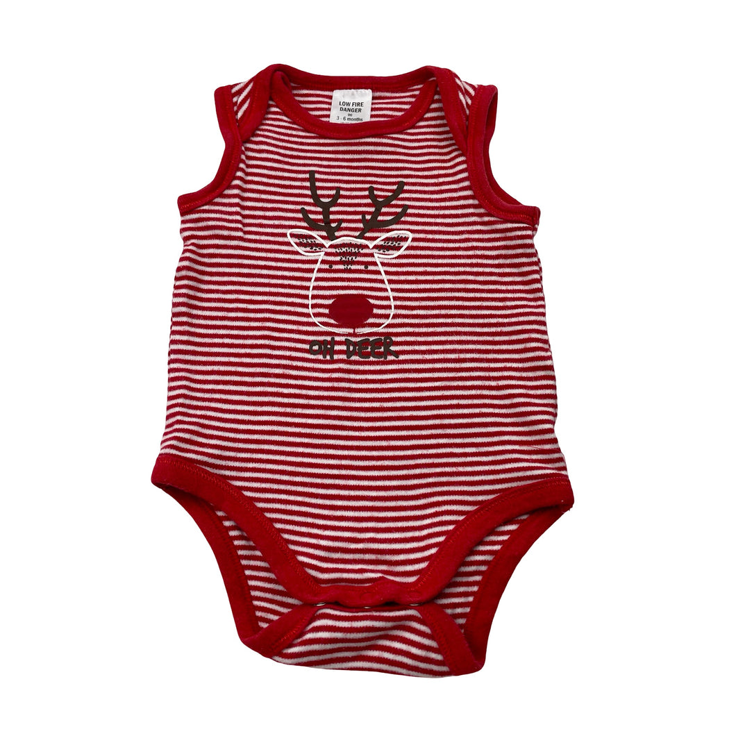 Unisex Target, cotton Christmas singletsuit romper, FUC, size 00,  