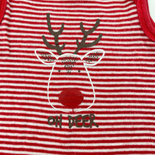 Load image into Gallery viewer, Unisex Target, cotton Christmas singletsuit romper, FUC, size 00,  