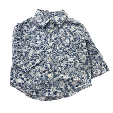 Load image into Gallery viewer, Boys OLD NAVY, floral cotton long sleeve shirt, EUC, size 00,  