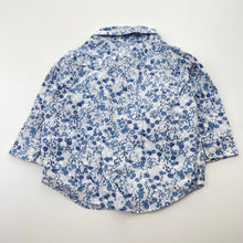 Load image into Gallery viewer, Boys OLD NAVY, floral cotton long sleeve shirt, EUC, size 00,  