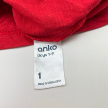 Load image into Gallery viewer, Boys Anko, cotton Christmas tee / top, EUC, size 1,  