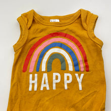 Load image into Gallery viewer, Girls Baby Berry, cotton singletsuit romper, rainbow, EUC, size 00,  