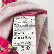 Load image into Gallery viewer, Girls UNITED COLORS OF BENETTON, cotton summer top, butterflies, EUC, size 2,  