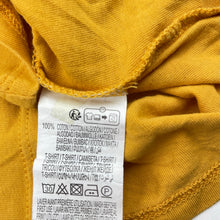 Load image into Gallery viewer, Unisex KIABI, yellow cotton tee / top, elephants, GUC, size 0-1,  