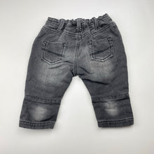 Load image into Gallery viewer, Boys Dymples, soft feel, knit denim pants, adjustable, FUC, size 00,  
