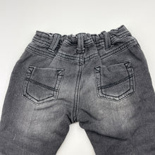 Load image into Gallery viewer, Boys Dymples, soft feel, knit denim pants, adjustable, FUC, size 00,  