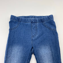 Load image into Gallery viewer, Unisex Anko, lightweight denim pants / bottoms, elasticated, GUC, size 00,  