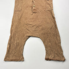 Load image into Gallery viewer, Unisex Children if the Tribe, lightweight cotton hooded romper, GUC, size 00,  