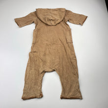 Load image into Gallery viewer, Unisex Children if the Tribe, lightweight cotton hooded romper, GUC, size 00,  