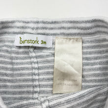 Load image into Gallery viewer, Unisex Beanstork, knit cotton leggings / bottoms, elasticated, FUC, size 000,  