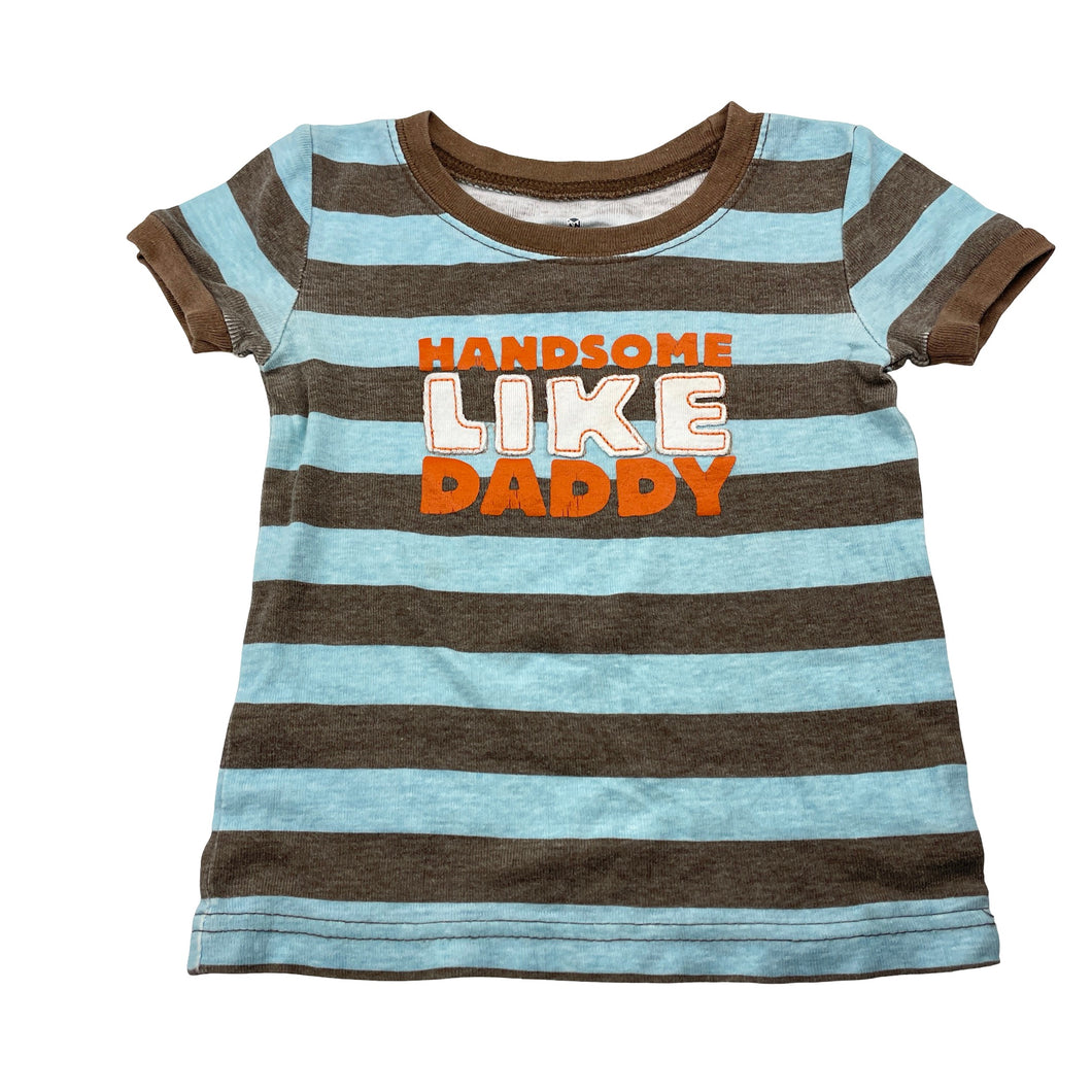 Boys OLD NAVY, cotton pyjama tee / top (wash fade), FUC, size 1,  