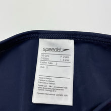 Load image into Gallery viewer, Boys Speedo, navy swim shorts / bottoms, EUC, size 2,  