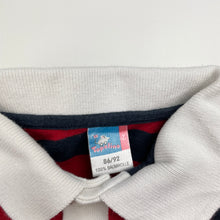 Load image into Gallery viewer, Boys Topolino, striped cotton polo romper, EUC, size 2,  