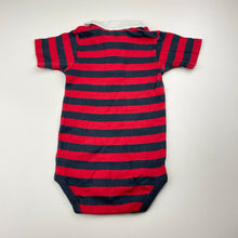 Load image into Gallery viewer, Boys Topolino, striped cotton polo romper, EUC, size 2,  
