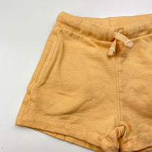 Load image into Gallery viewer, Unisex Zara, orange cotton shorts, elasticated (light mark front), FUC, size 2,  