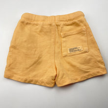 Load image into Gallery viewer, Unisex Zara, orange cotton shorts, elasticated (light mark front), FUC, size 2,  