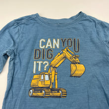 Load image into Gallery viewer, Boys Anko, cotton long sleeve tee / top, digger, FUC, size 3,  