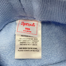 Load image into Gallery viewer, Girls Sprout, floral fleece-lined pants / bottoms, elasticated, EUC, size 000,  