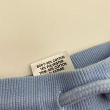 Load image into Gallery viewer, Girls Sprout, floral fleece-lined pants / bottoms, elasticated, EUC, size 000,  