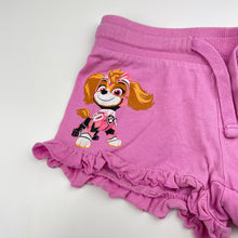 Load image into Gallery viewer, Girls Nickelodeon, Paw Patrol cotton shorts, elasticated, FUC, size 2,  