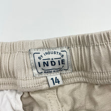 Load image into Gallery viewer, Boys INDIE, casual shorts, elasticated (small/light marks), FUC, size 14,  