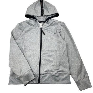 Girls Target, grey zip-up track top, FUC, size 7,  