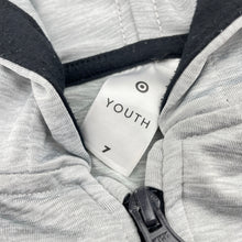 Load image into Gallery viewer, Girls Target, grey zip-up track top, FUC, size 7,  