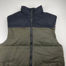 Load image into Gallery viewer, Boys INDIE, khaki &amp; black puffer vest, EUC, size 14,  