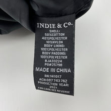 Load image into Gallery viewer, Boys INDIE, khaki &amp; black puffer vest, EUC, size 14,  