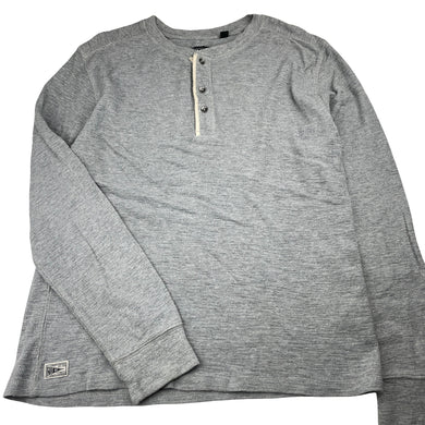 Boys INDIE, waffle cotton long sleeve Henley top, GUC, size 14,  