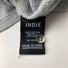 Load image into Gallery viewer, Boys INDIE, waffle cotton long sleeve Henley top, GUC, size 14,  