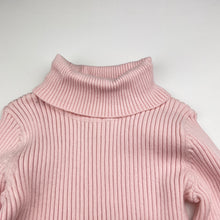 Load image into Gallery viewer, Girls Target, ribbed skivvy / roll-neck top, EUC, size 4,  