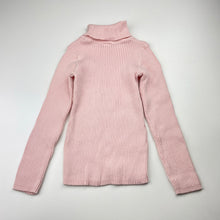 Load image into Gallery viewer, Girls Target, ribbed skivvy / roll-neck top, EUC, size 4,  