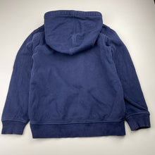 Load image into Gallery viewer, Boys Target, navy fleece-lined hoodie sweater, dinosaur, GUC, size 6,  