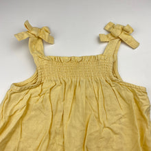 Load image into Gallery viewer, Girls Target, yellow linen / viscose summer top, EUC, size 4,  