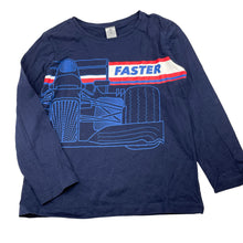 Load image into Gallery viewer, Boys Target, navy cotton long sleeve top, racing car, EUC, size 8,  